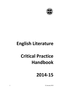 Critical Practice handbook