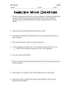 Sankofa: Movie Questions