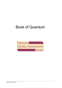 Book of Quantum - Injuries Board.ie
