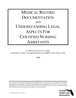 Health Record Manual