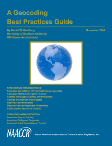 A Geocoding Best Practices Guide