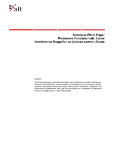 Technical White Paper Microwave Fundamentals Series