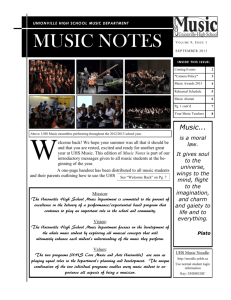 music notes - York Region District School Board