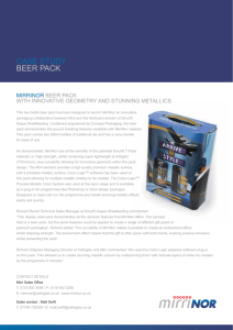 case study beer pack