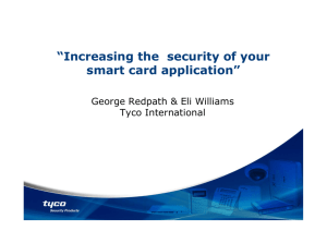 Increasing the security of your smart card application