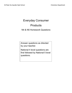 Everyday Consumer Products