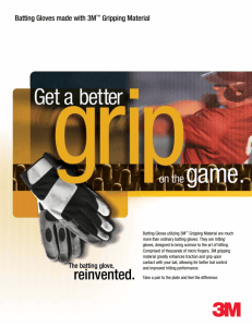 3M™ Gripping Material Batting Gloves