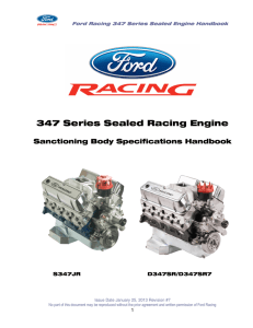 347 Series Sealed Racing Engine