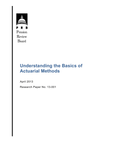 Understanding the Basics of Actuarial Methods