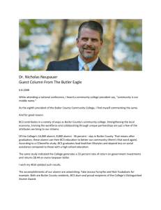 Dr. Nicholas Neupauer Guest Column From The Butler Eagle