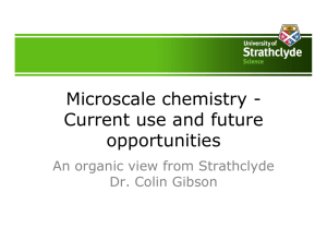 Microscale chemistry