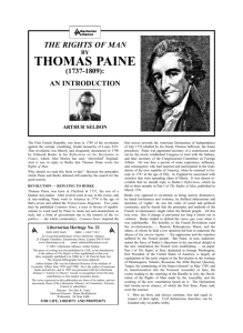 The Rights of Man by Thomas Paine