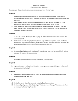 Anthem essay answers