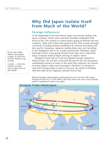 Why Did Japan Isolate Itself from Much of the World?, pp. 134-136