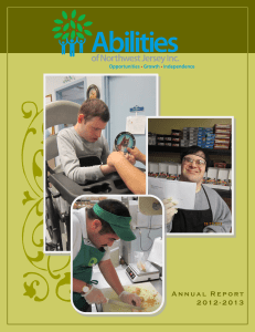2012-2013 - Abilities of Northwest Jersey
