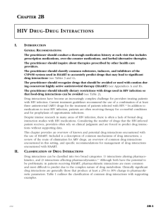 HIV Drug-Drug Interactions PDF