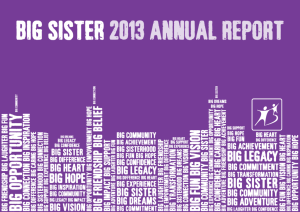 2013 Annual Report - Big Sister Association of Greater Boston