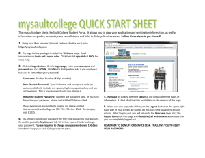 The mysaultcollege site is the Sault College Student Portal. It allows