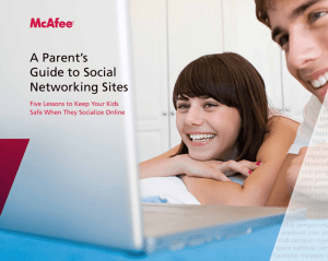 A Parent's Guide to Social Networking Sites