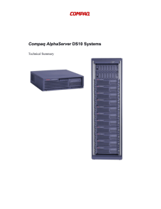 AlphaServer DS10 Systems