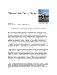 Wireshark Lab: Getting Started