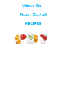 to Cocktail Recipe Book