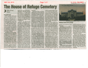 House of Refuge - Middlesex County