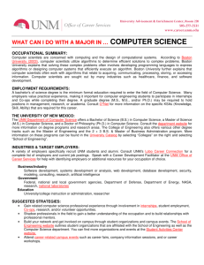 computer science - Career Services