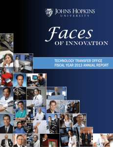 OF INNOVATION - Johns Hopkins Technology Ventures