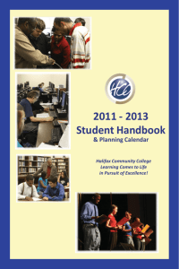 HCC student handbook 11 - 13.indd