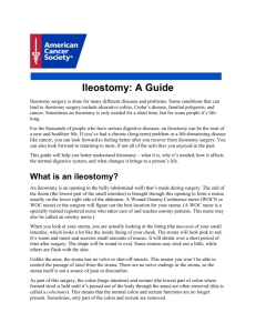 Ileostomy: A Guide - American Cancer Society