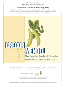 Gregor Mendel - The Field Museum