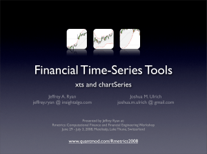 Financial Time-Series Tools