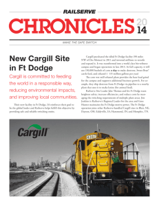 New Cargill Site in Ft Dodge