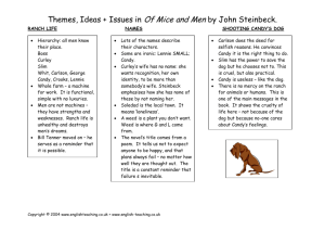 Of Mice and Men: Themes, Issues and Ideas