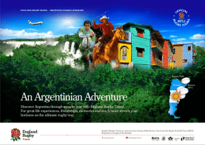 An Argentinian Adventure