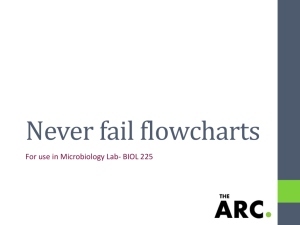 Never fail flowcharts
