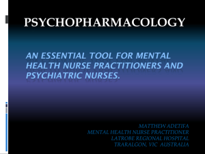 psychopharmacology - International Association of Psychiatric