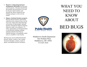 HOW CAN I GET RID OF BED BUGS