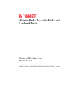Absolute Ranks, Percentile Ranks, and Fractional Ranks