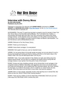 Donny Moss - Our Hen House