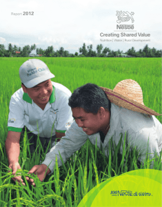 Report 2012 - Nestlé Malaysia