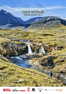 annual report - Fenix Outdoor
