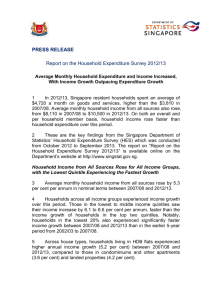 Report on the Household Expenditure Survey 2012/13