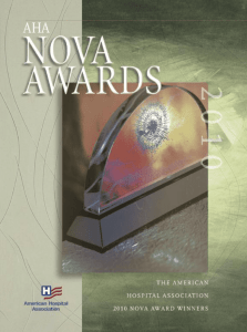 2010 NOVA Awards - American Hospital Association