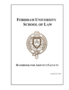 fordham university school of law
