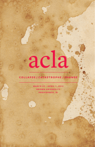 2012 - American Comparative Literature Association