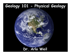 Geology 101 - Physical Geology