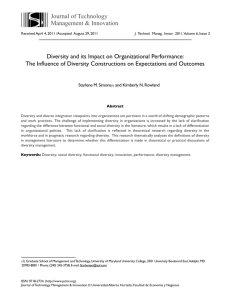 Diversity and its Impact on Organizational Performance
