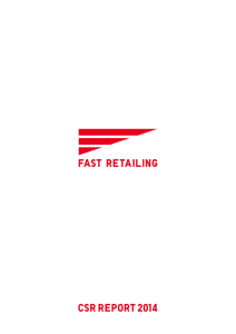 csr report 2014 - Fast Retailing